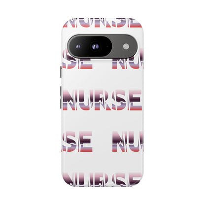 Google Pixel Tough Case - Nurse Pulse - White