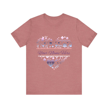 Monogram Heart gradient 1