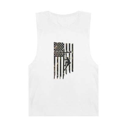 Lineman Tank - Lineman Flag gradient