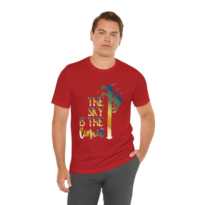 Lineman T-shirt - the-sky-is-the-limit-lineman colored chrome