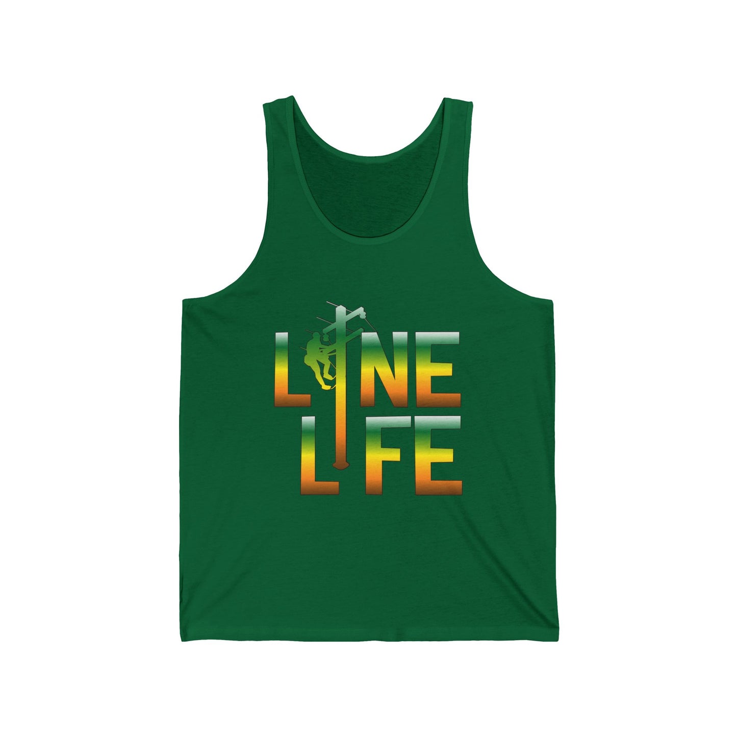 Lineman T-shirt - lineman-life gradient