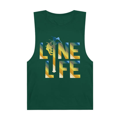 Lineman Tank - lineman-life colored chrome