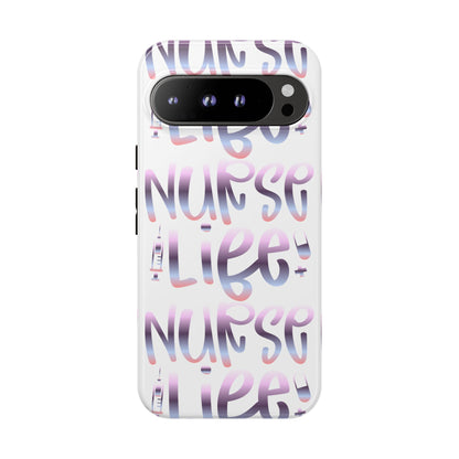 Google Pixel Tough Case - Nurse Life - White