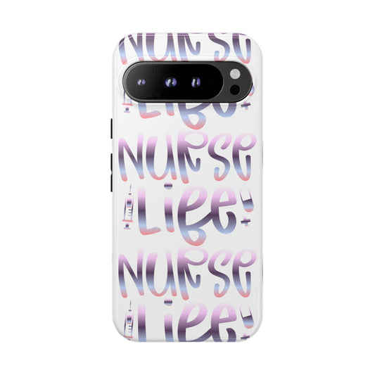 Google Pixel Tough Case - Nurse Life - White