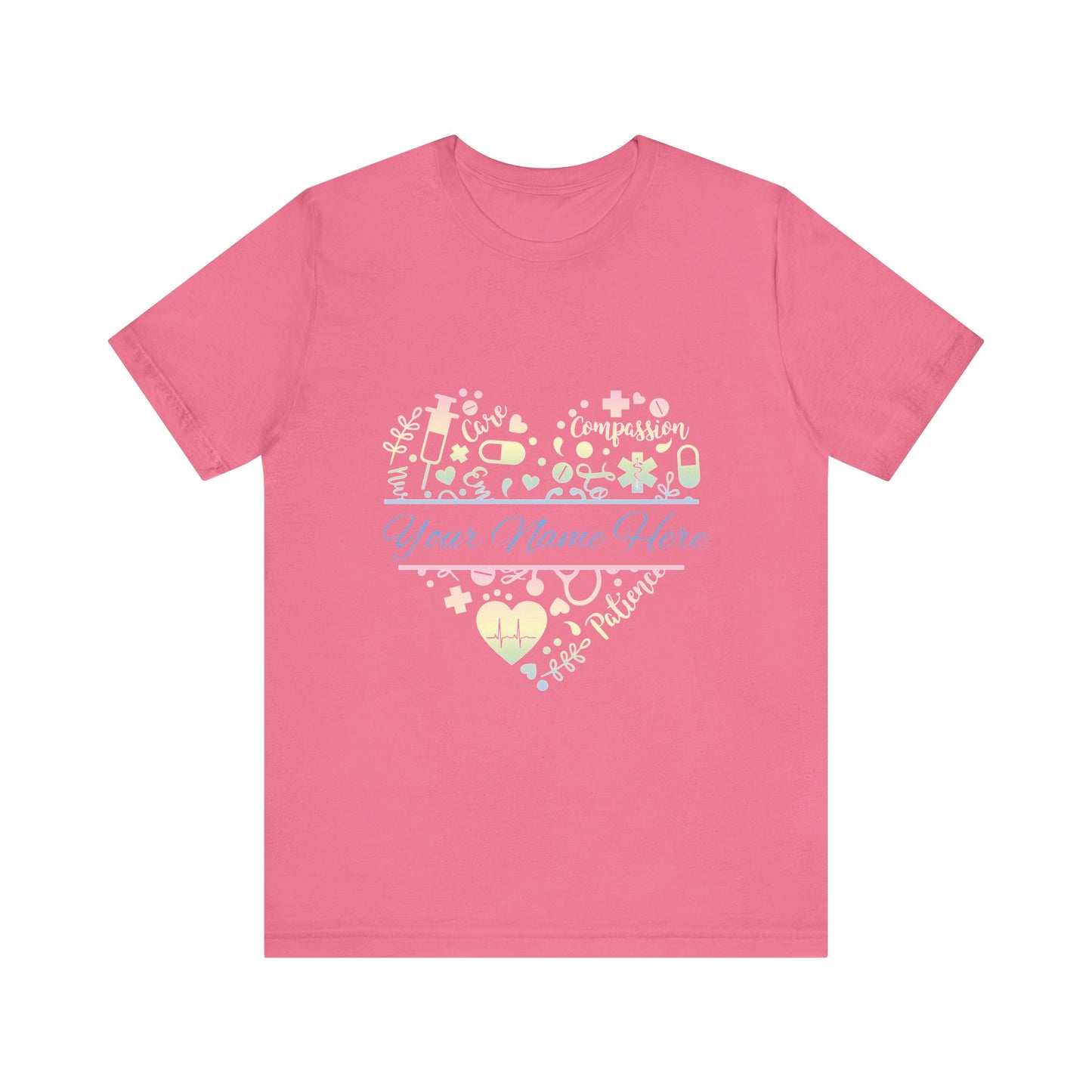 Monogram Heart pastel