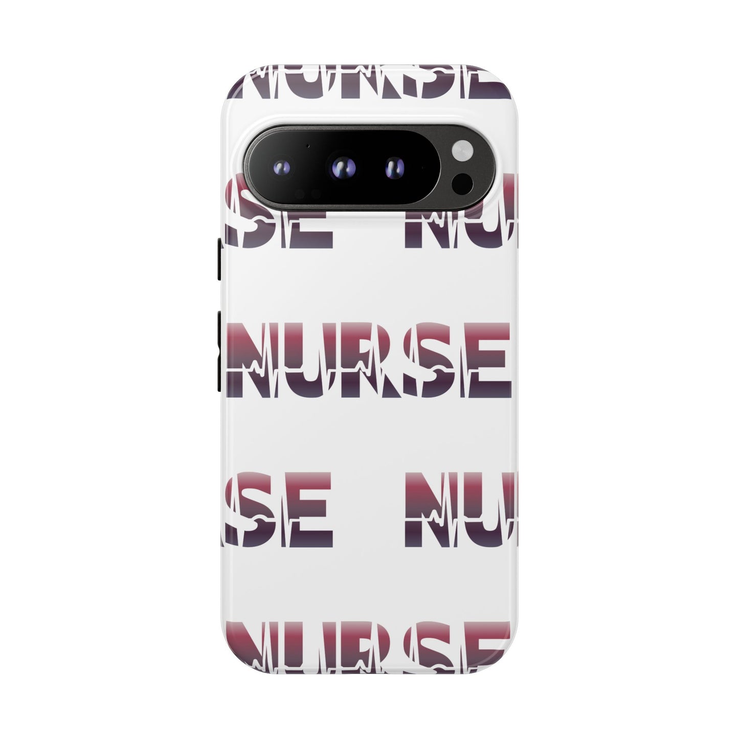 Google Pixel Tough Case - Nurse Pulse - White