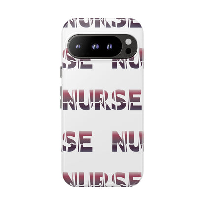 Google Pixel Tough Case - Nurse Pulse - White
