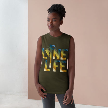 Lineman Tank - lineman-life colored chrome