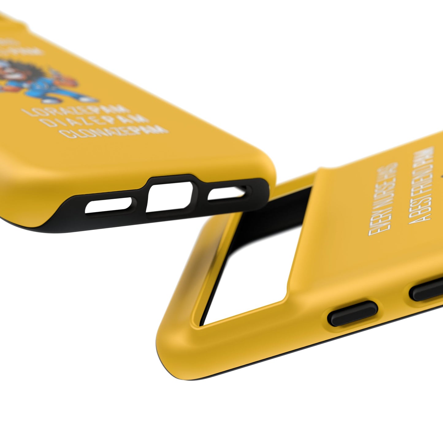 Nurse Google Pixel Tough Case - Every Nurse Has a Friend Named PAM Design (6) - Yellow