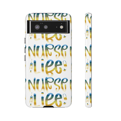 Google Pixel Tough Case - Nurse Life - White
