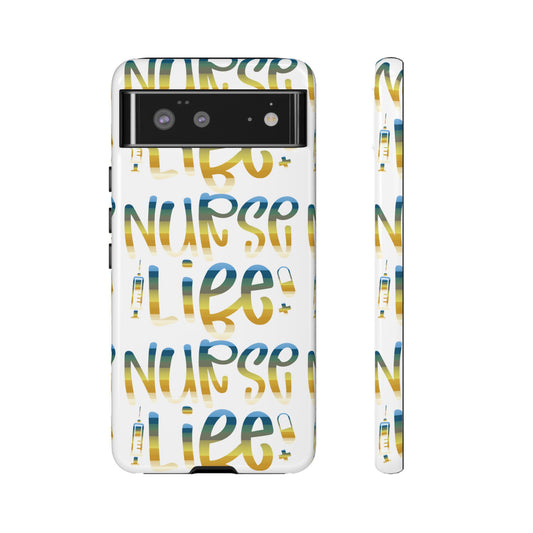 Google Pixel Tough Case - Nurse Life - White