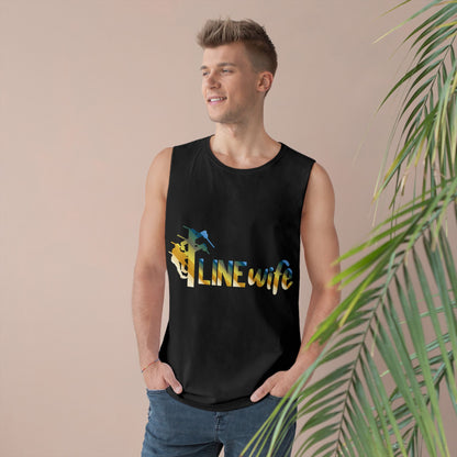 Lineman Tank - lineman-wife colored chrome