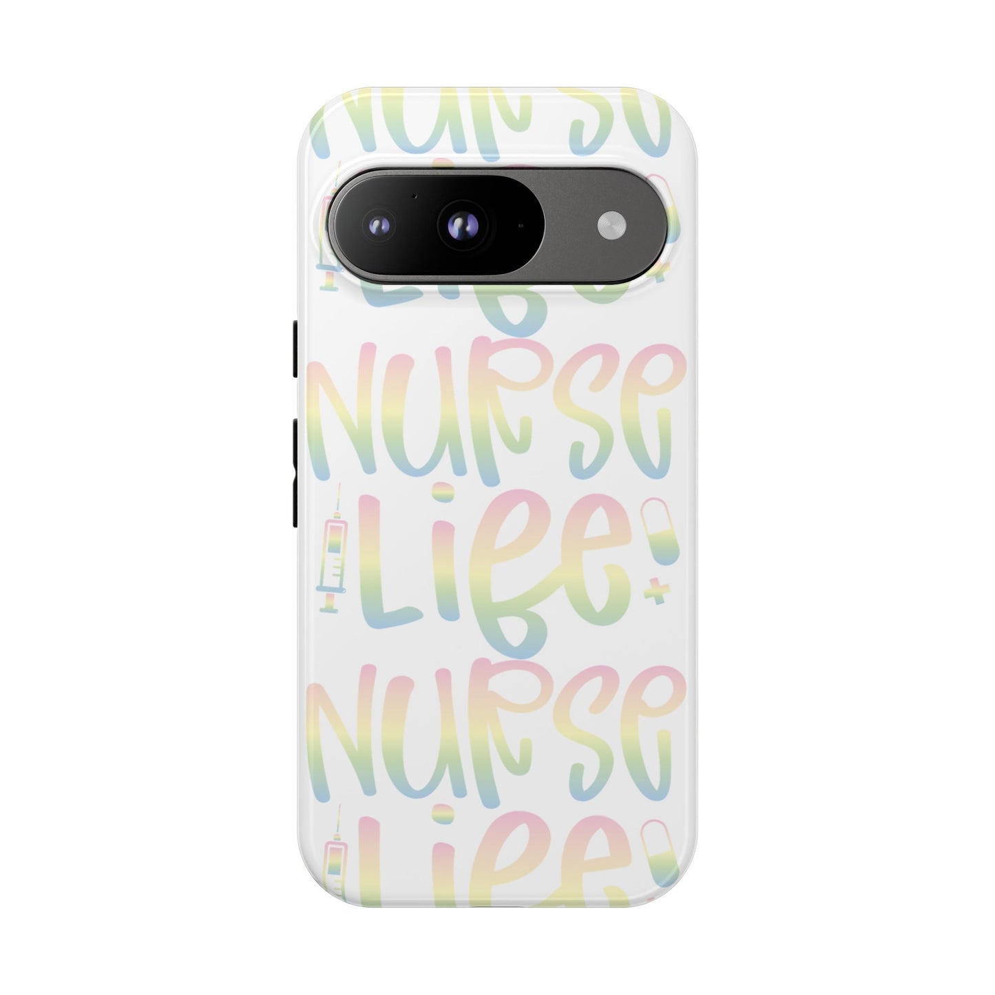 Google Pixel Tough Case - Nurse Life - White