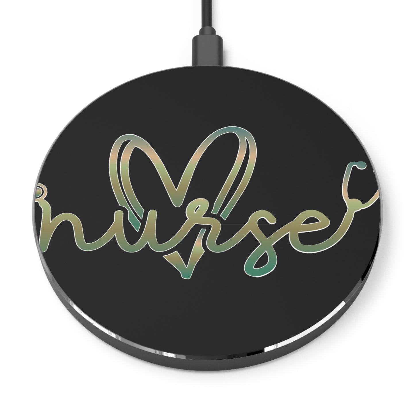 Nurse Stethoscope Wireless Charger | Fast Charging Pad for Healthcare Professionals