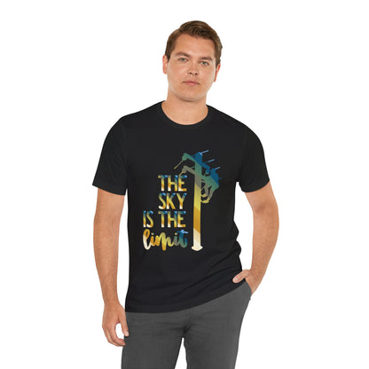 Lineman T-shirt - the-sky-is-the-limit-lineman colored chrome