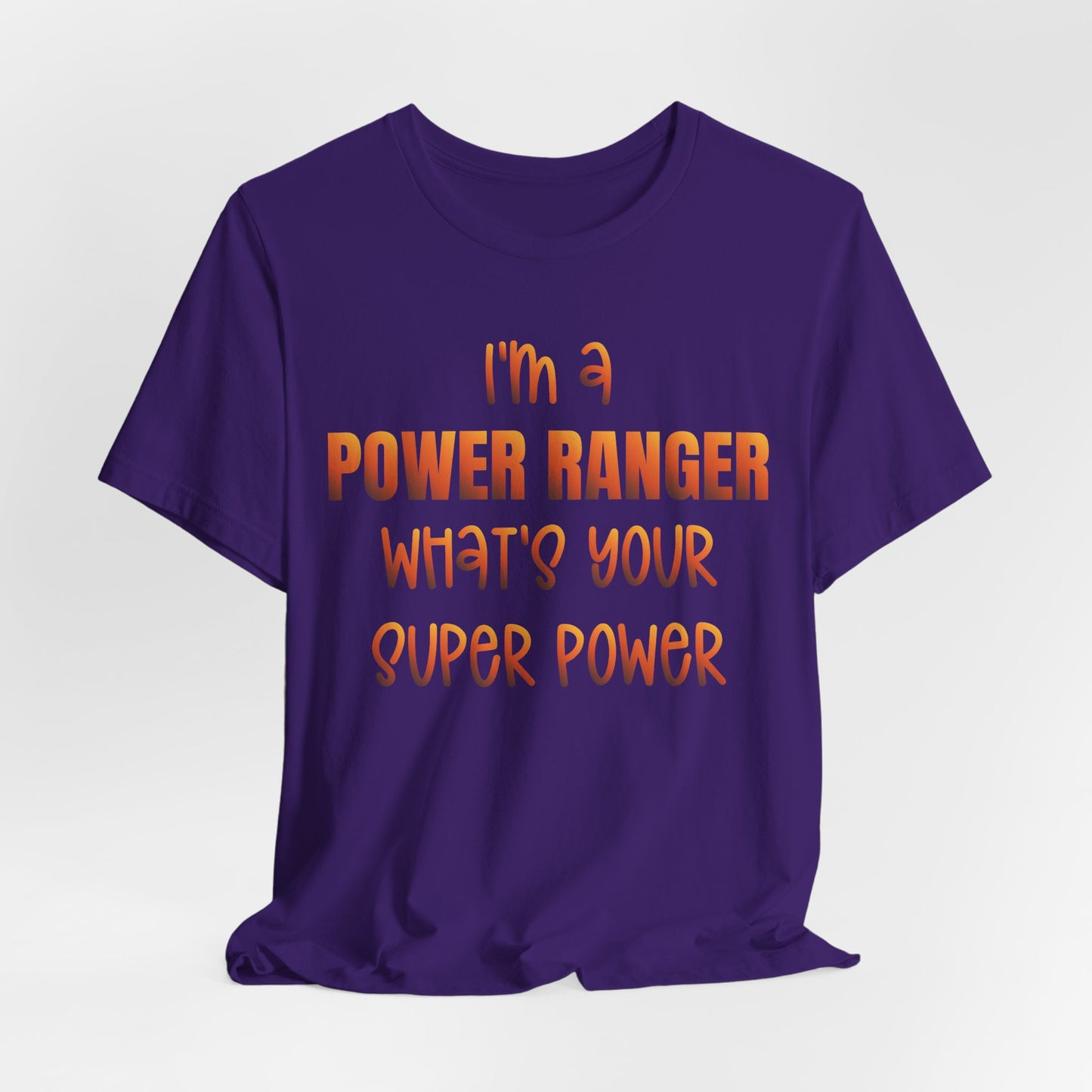 Lineman T-shirt - power ranger super power sky 24