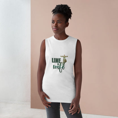 Lineman Tank - Line Wife copper patina