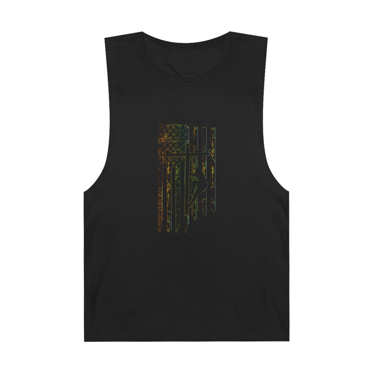 Lineman Tank - Lineman Flag gradient