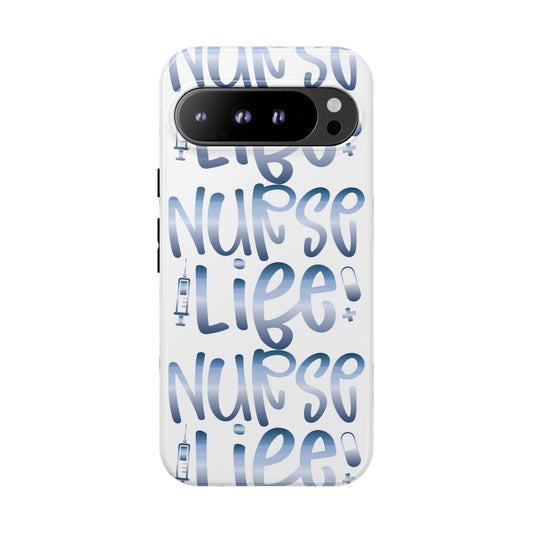 Google Pixel Tough Case - Nurse Life - White