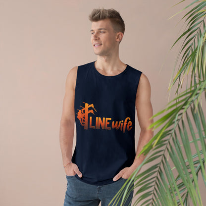 Lineman Tank - lineman-wife sky 24