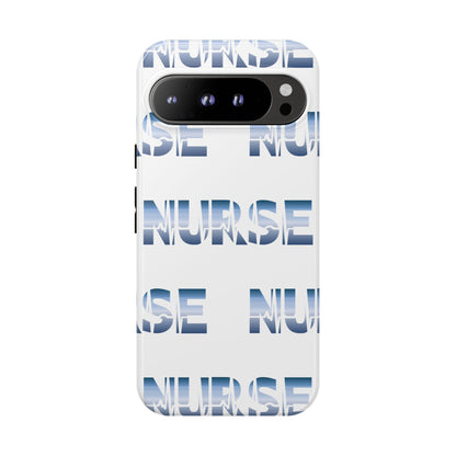 Google Pixel Tough Case - Nurse Pulse - White