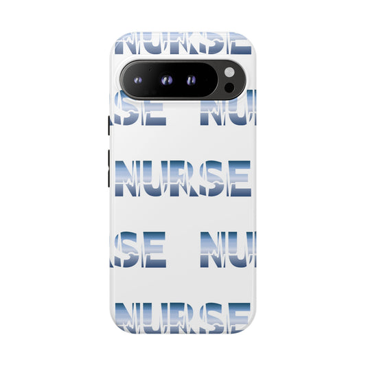 Google Pixel Tough Case - Nurse Pulse - White