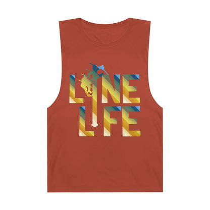 Lineman Tank - lineman-life colored chrome
