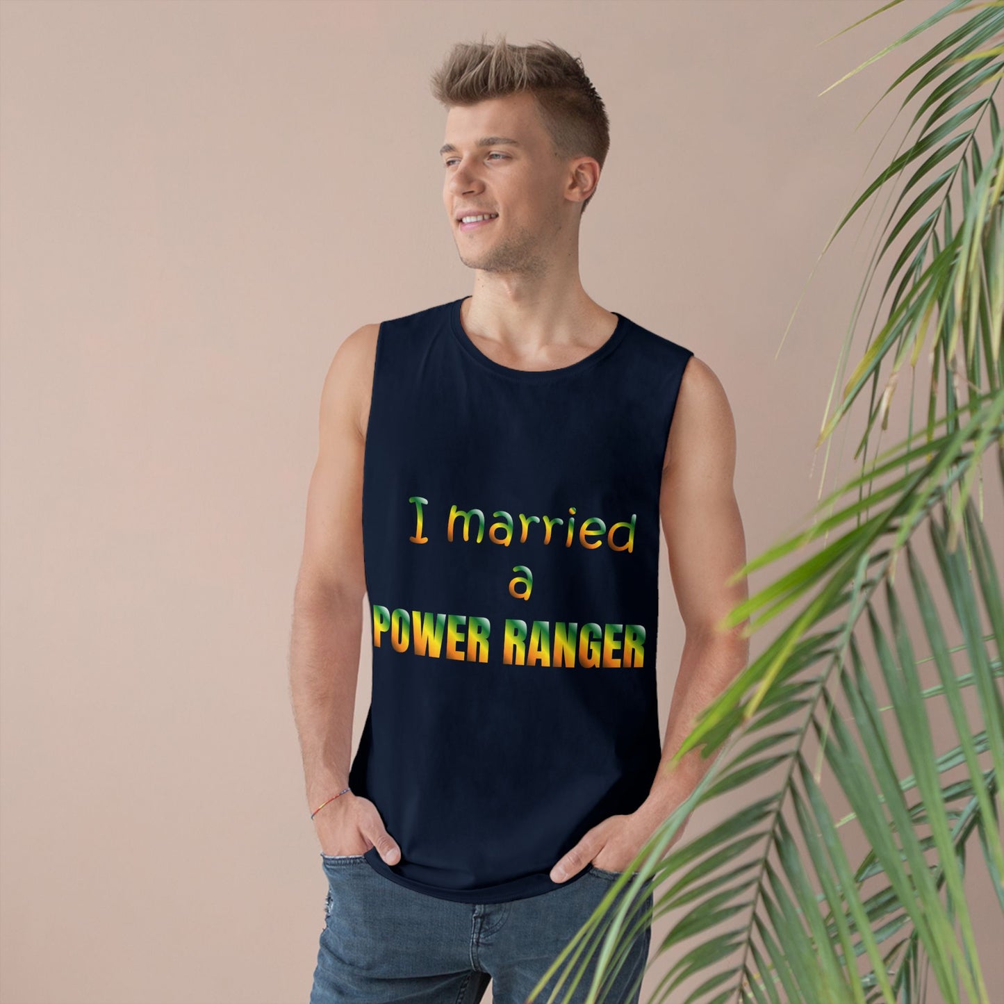 Lineman Tank - Married a Power Ranger gradient