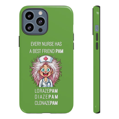 Nurse iPhone Tough Case - Every Nurse Has a Friend Named PAM Design (1) - Green