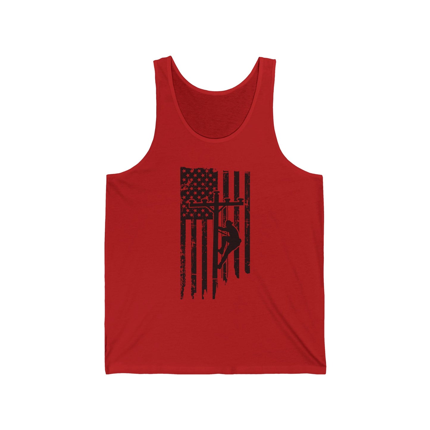 Lineman Tank - Lineman Flag