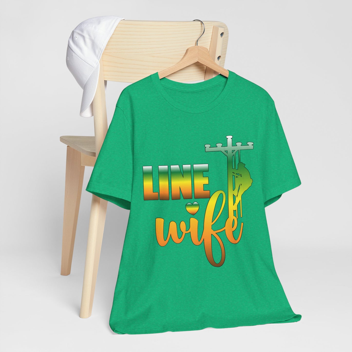 Lineman T-shirt - Line Wife gradient