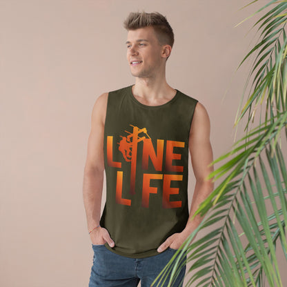 Lineman Tank - lineman-life sky 24