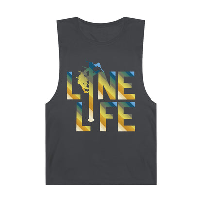 Lineman Tank - lineman-life colored chrome