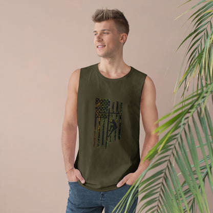 Lineman Tank - Lineman Flag gradient
