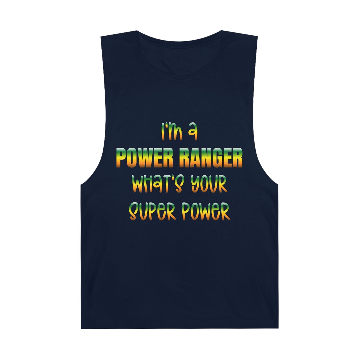 Lineman Tank - power ranger super power gradient