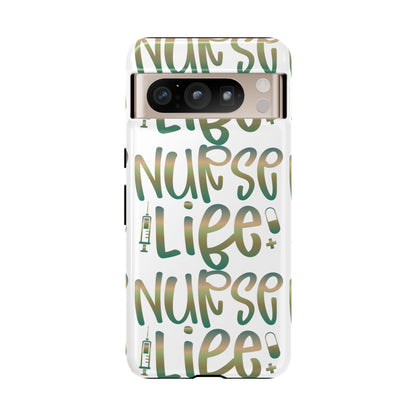 Google Pixel Tough Case - Nurse Life - White