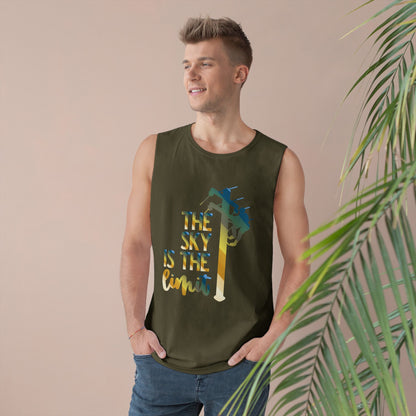 Lineman Tank - the-sky-is-the-limit-lineman colored chrome