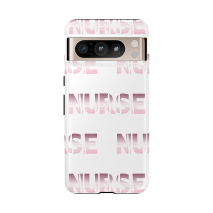 Google Pixel Tough Case - Nurse Pulse - White