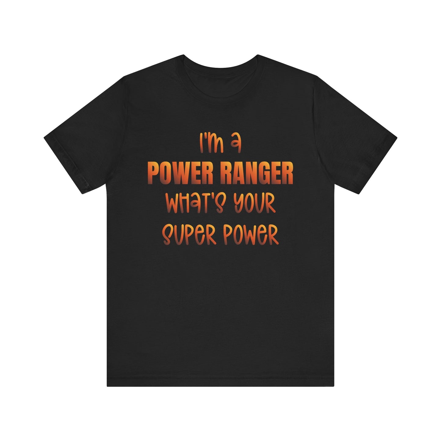 Lineman T-shirt - power ranger super power sky 24