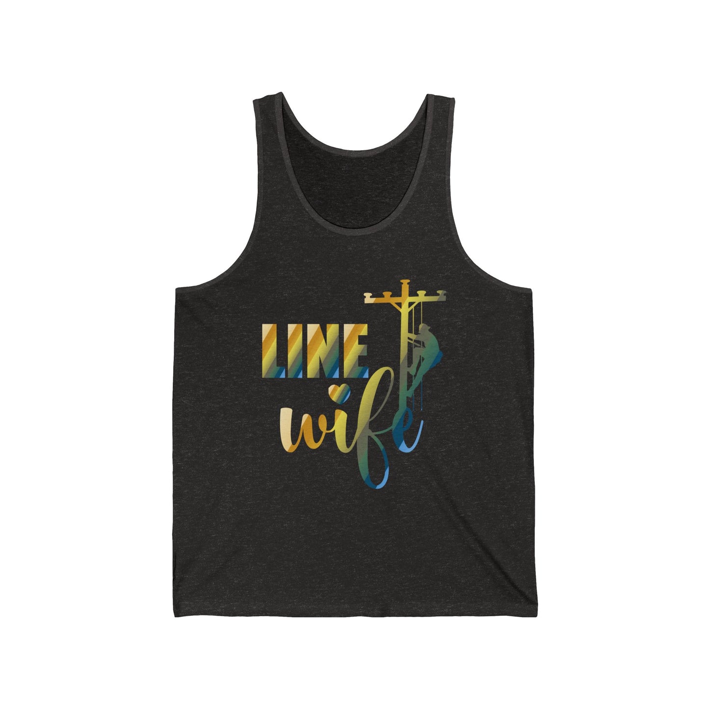 Lineman Tank - Line Wife colored chrome