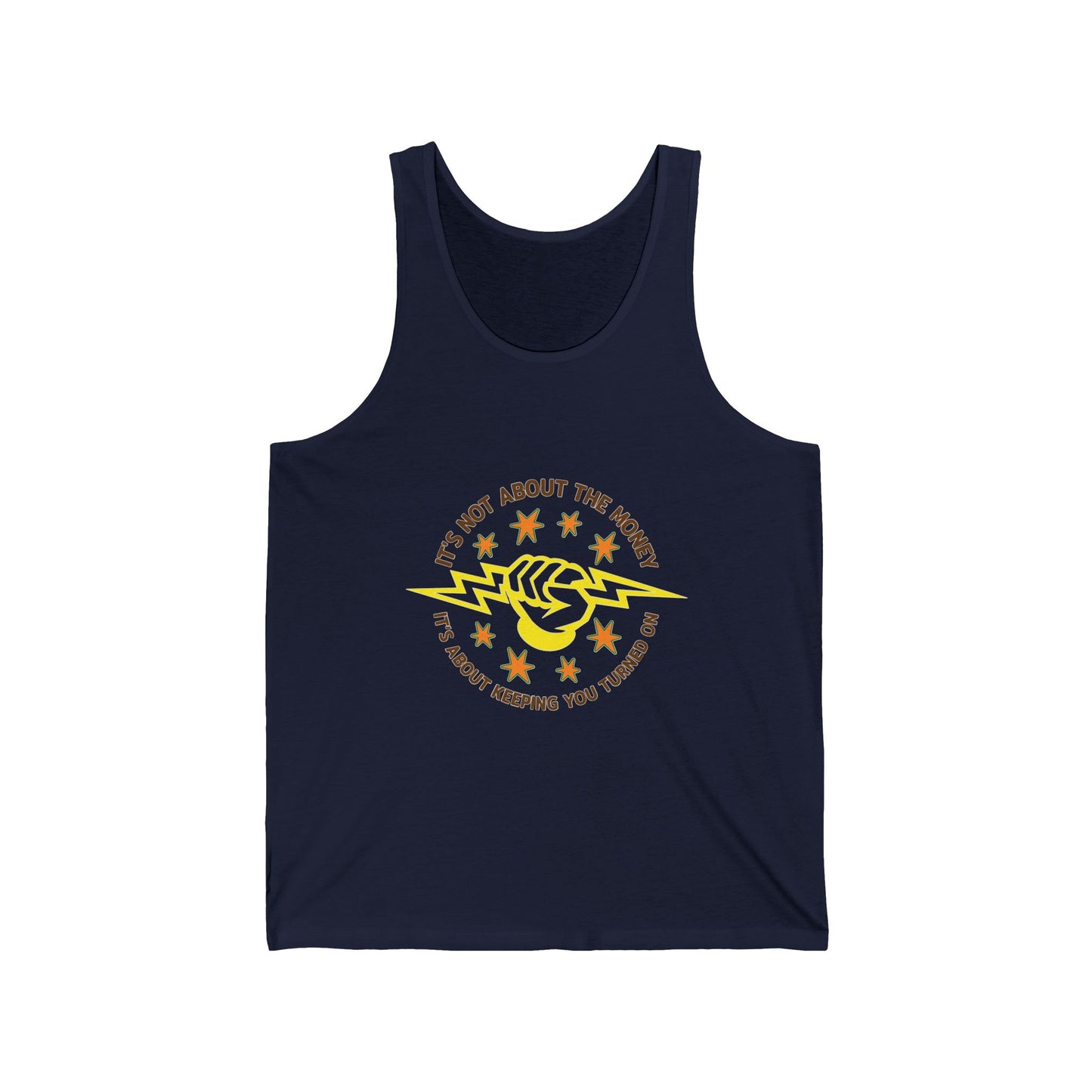 Lineman Tank - Its Not About The Money-color