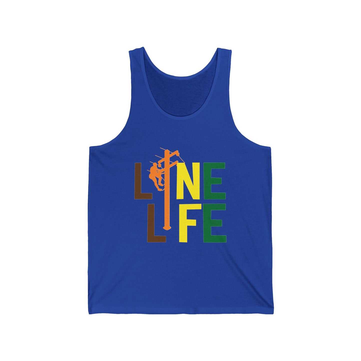 Lineman T-shirt - lineman-life color