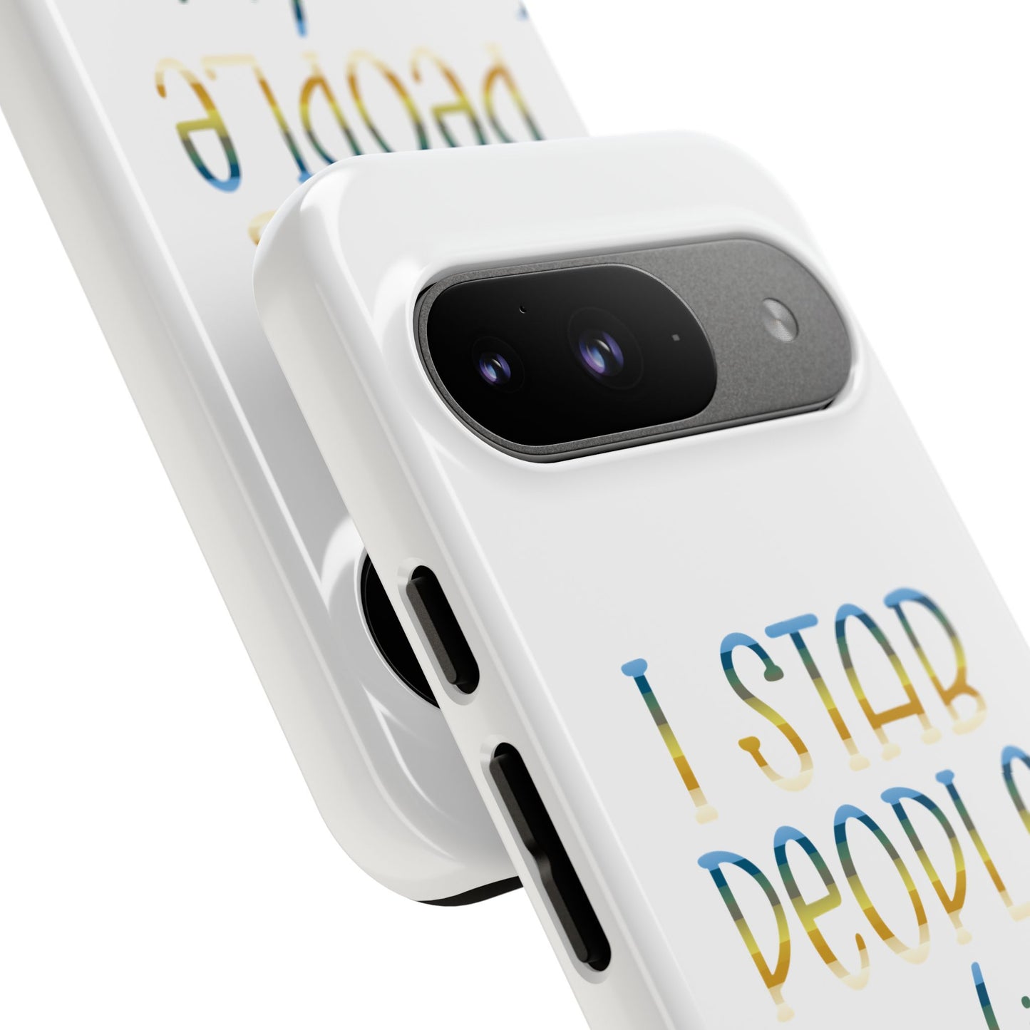 Google Pixel Tough Case - I Stab People For a Living - White