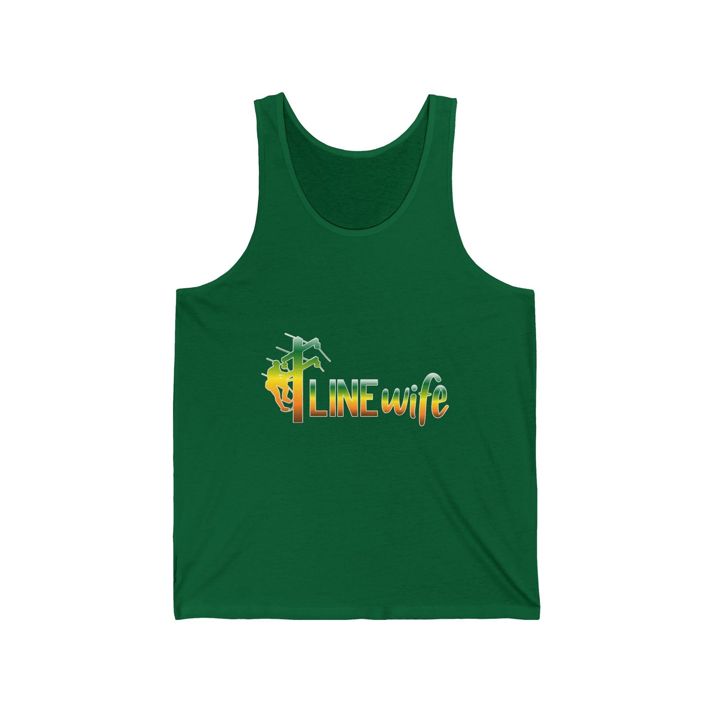 Lineman T-shirt - lineman-wife gradient