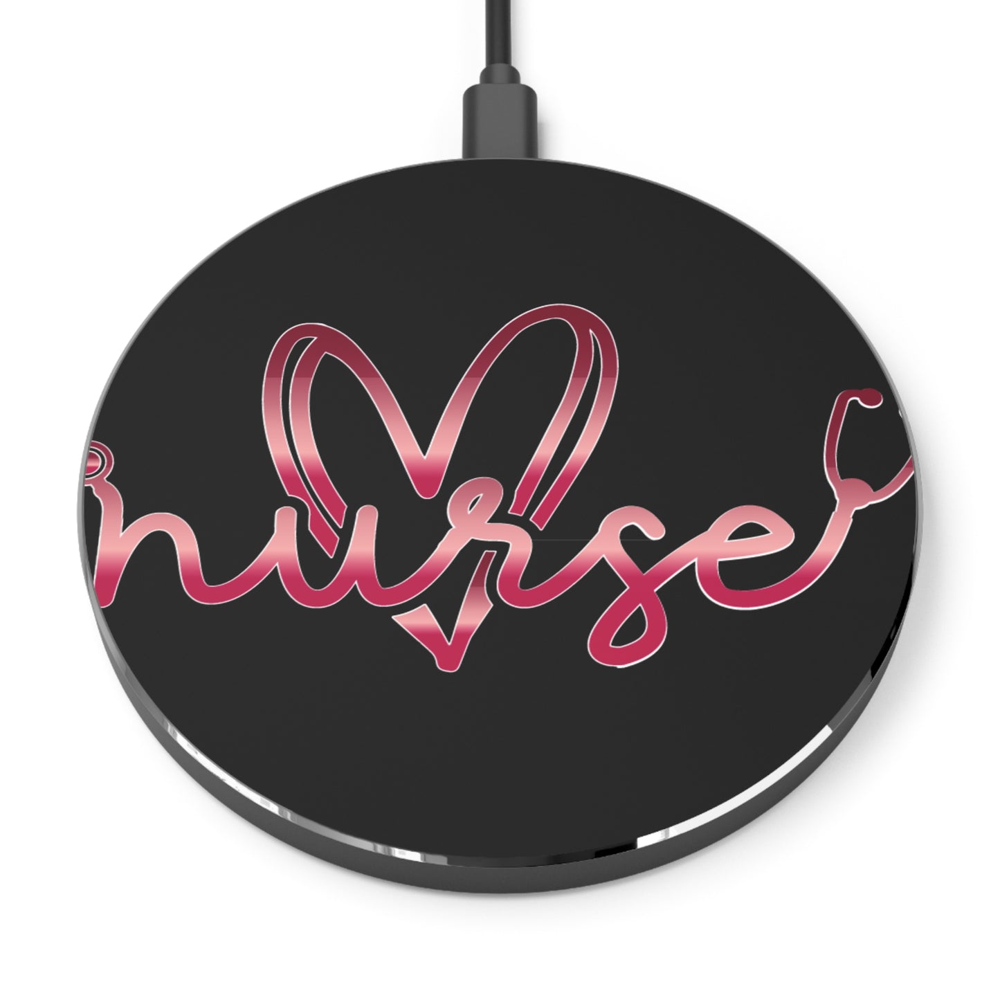 Nurse Stethoscope Wireless Charger | Fast Charging Pad for Healthcare Professionals