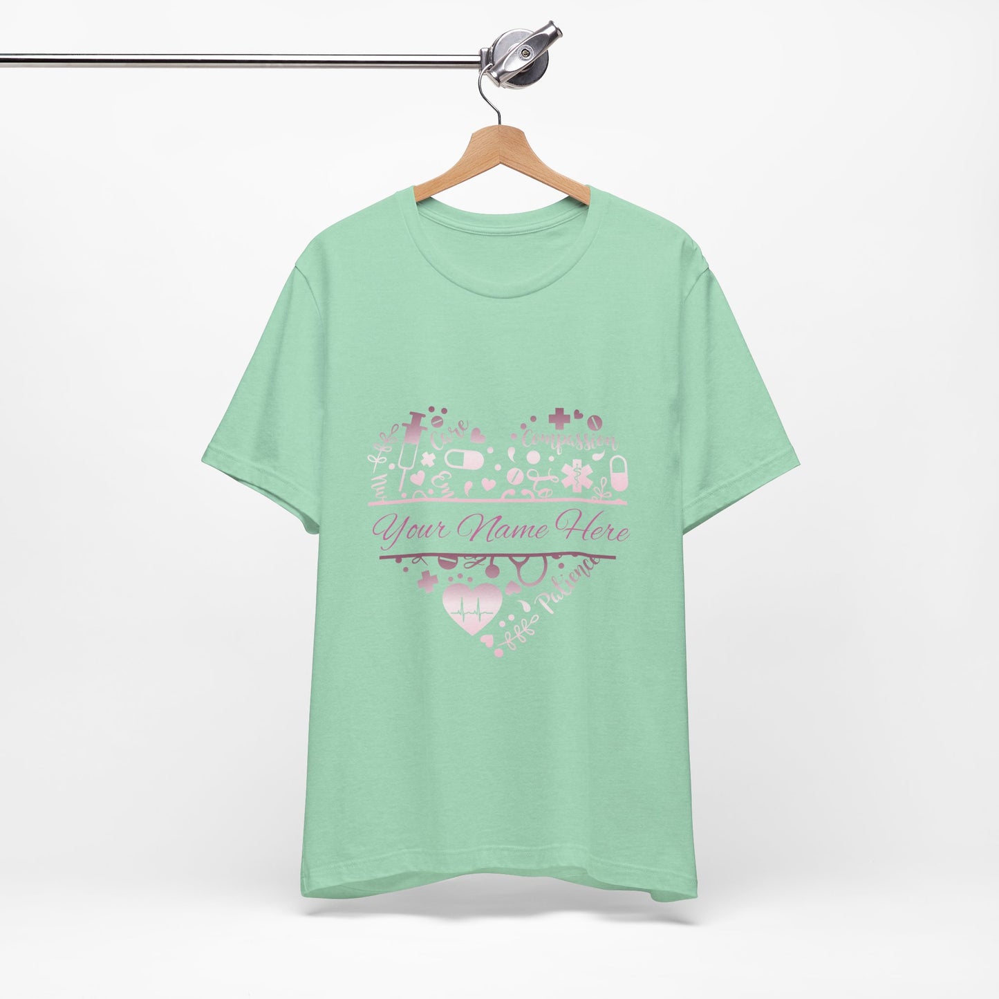 Monogram Heart rose gold