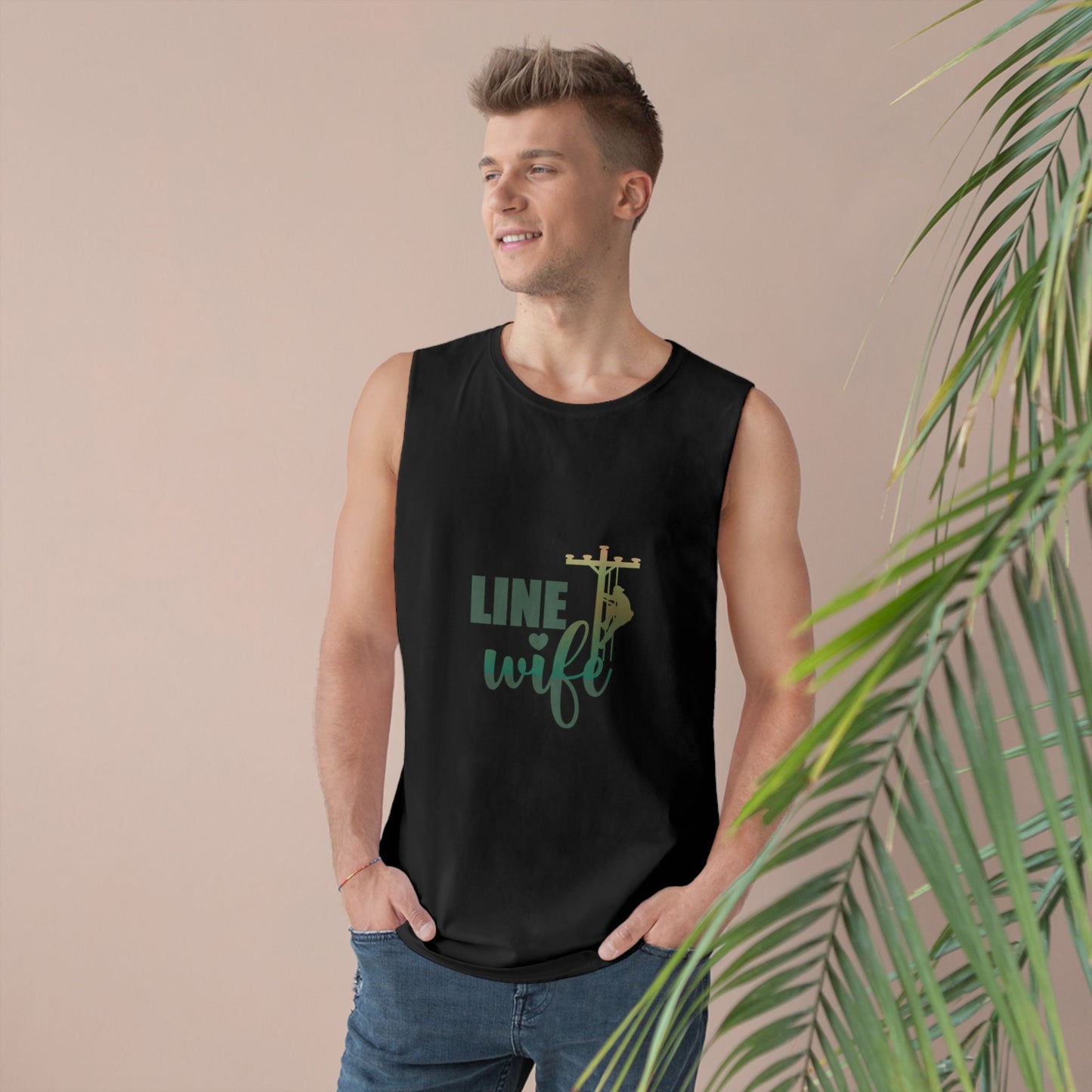 Lineman Tank - Line Wife copper patina
