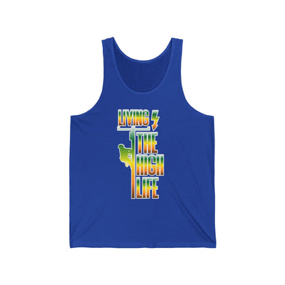 Lineman T-shirt - Living The High Life-gradient