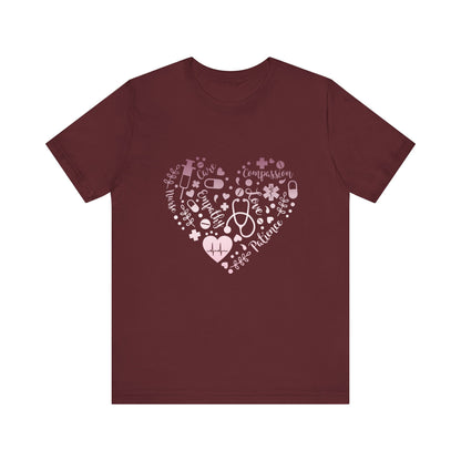 Nurse Heart rose gold