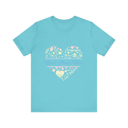Monogram Heart pastel